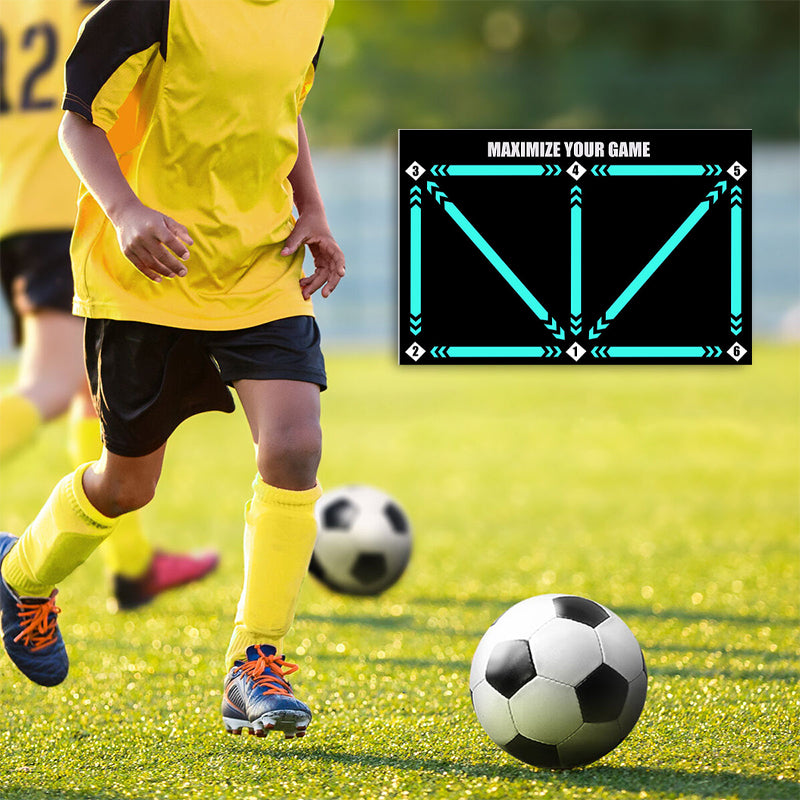 Anti-Skid Soccer Footstep Training Mat