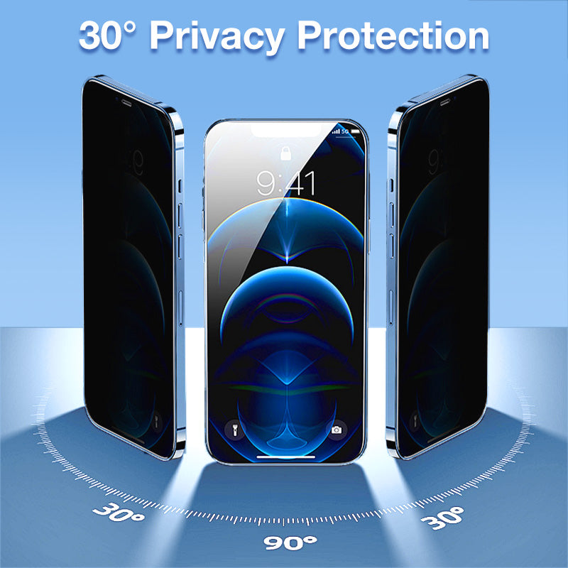 🔥50% de descuento🔥Protector de pantalla templado antihuellas para iPhone - Sin burbujas ni polvo